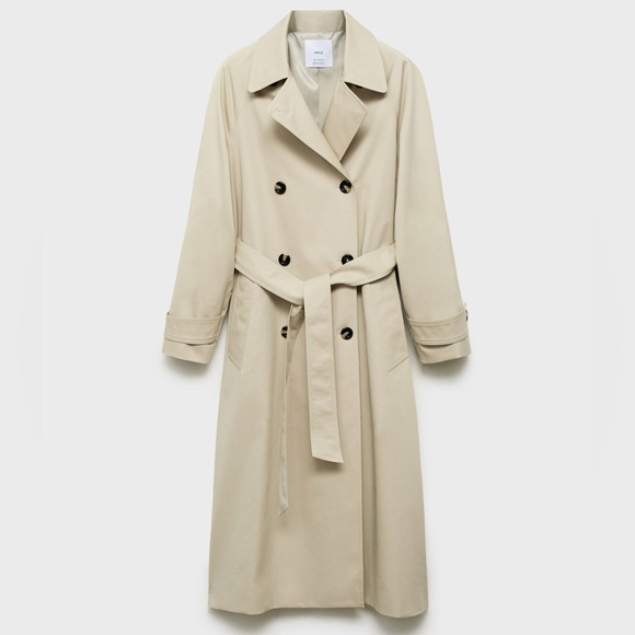 Mango Jackets & Blazers - Mango oversized trench coat zara aritzia abercrombie frankie shop theory ASOS